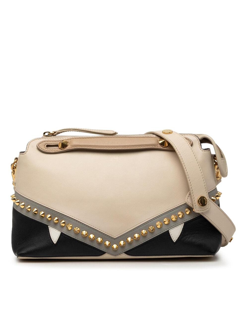 Fendi Medium Studded Leather Monster #347486F91B